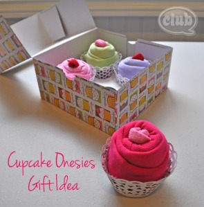 Cupcakes para presentear para bebês... Como embalar roupinhas comocupcakes... DIY - Passo a Passo